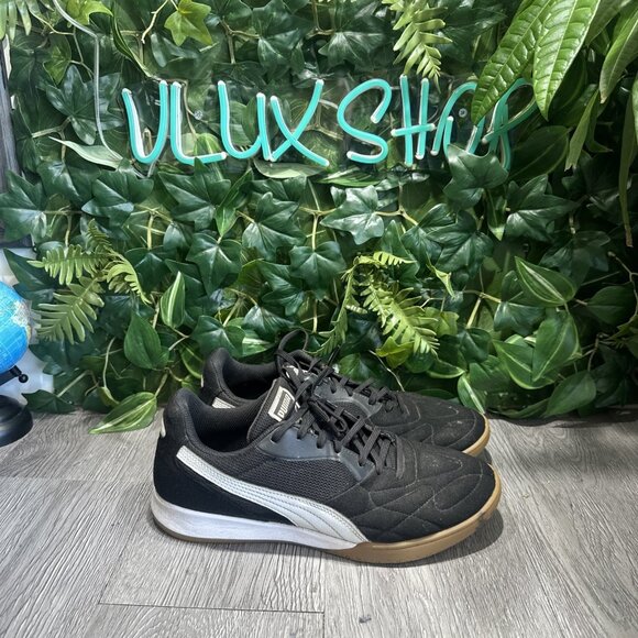 Men's PUMA King Top IT Indoor Futsal Soccer Shoes Sz US 9 107349-01